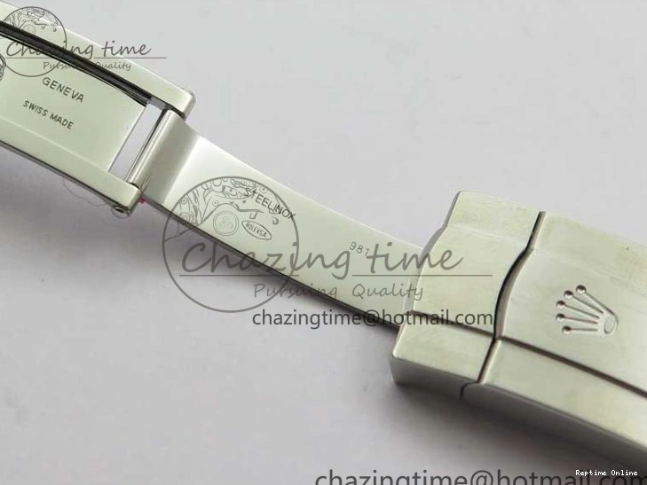 0103 FashionForward Oyster Perpetual 41mm 124300 ROF 1:1 Best Edition 904L Steel Dark Blue Dial on SS Bracelet A 2666